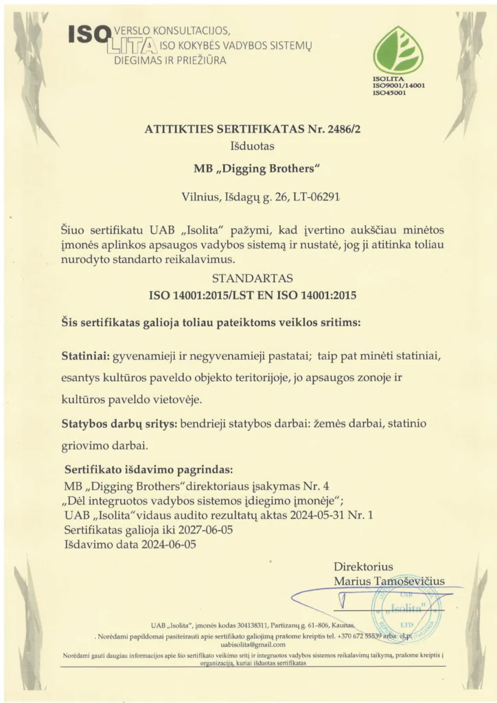 ISO 14001:2015/LST EN ISO 14001:2015